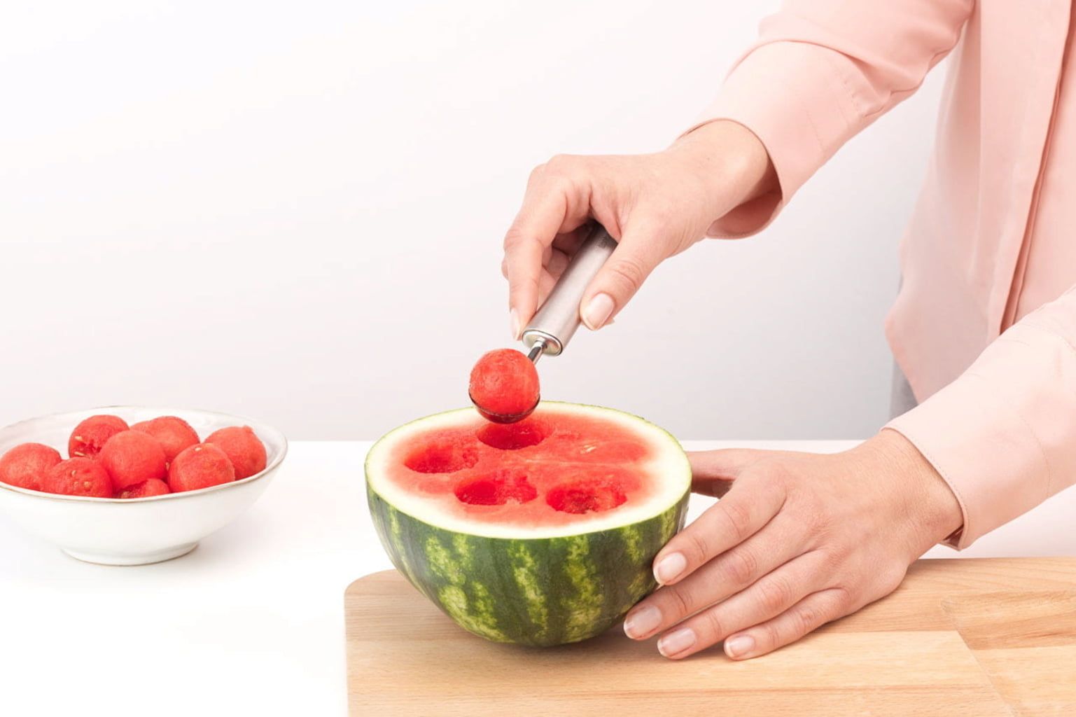 balling watermelon